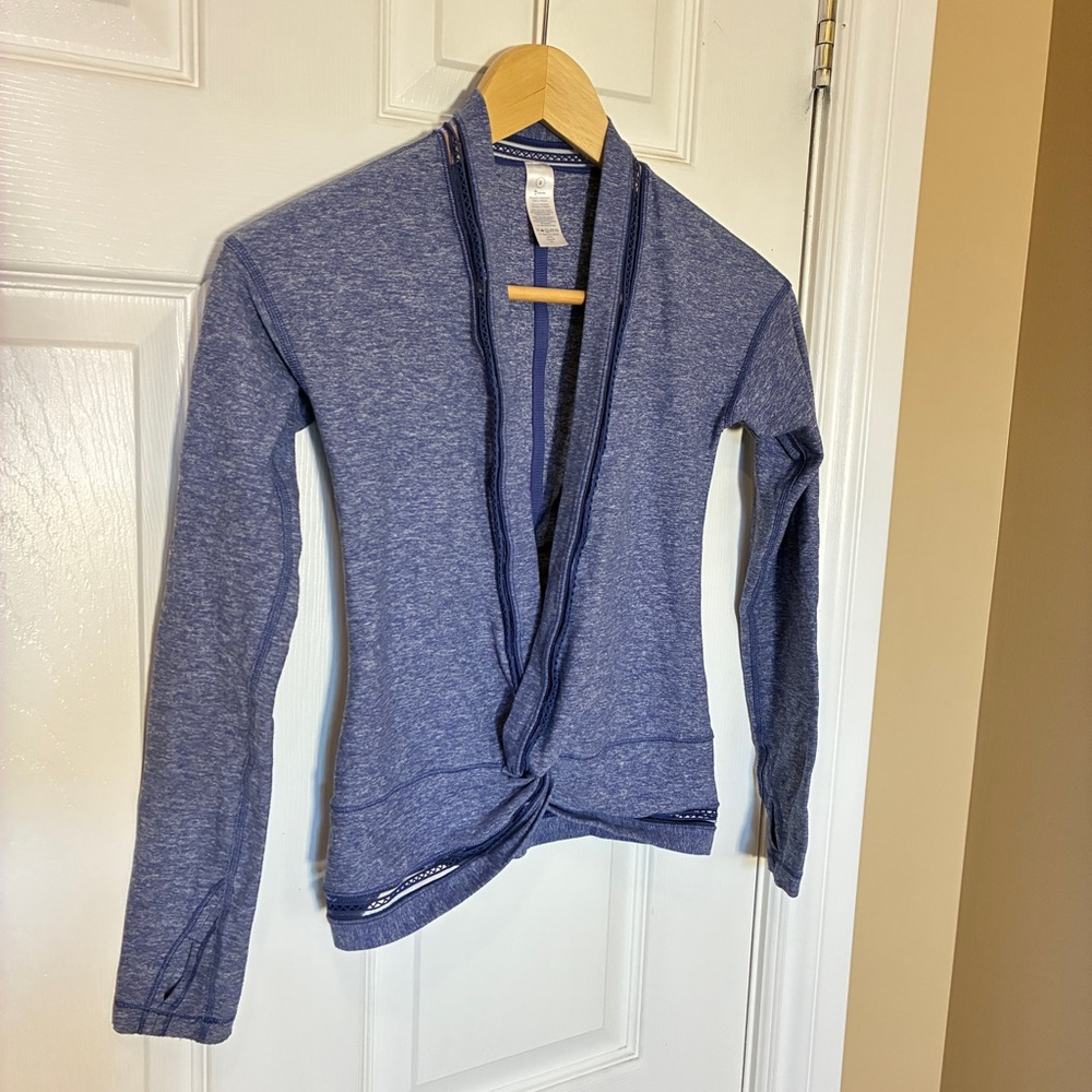 Ivivva by Lululemon Purple Heathered Athletic Top – Girls Size 8